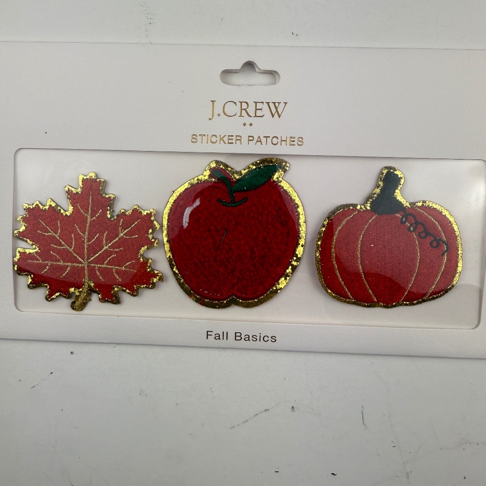 J Crew Sticker patches NEW